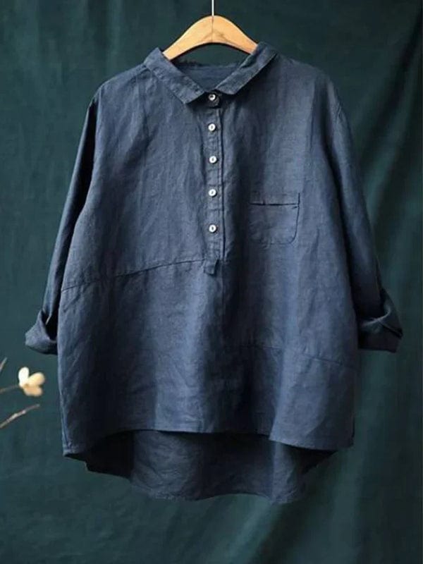 Elvie | Blouse d'été en lin élégante