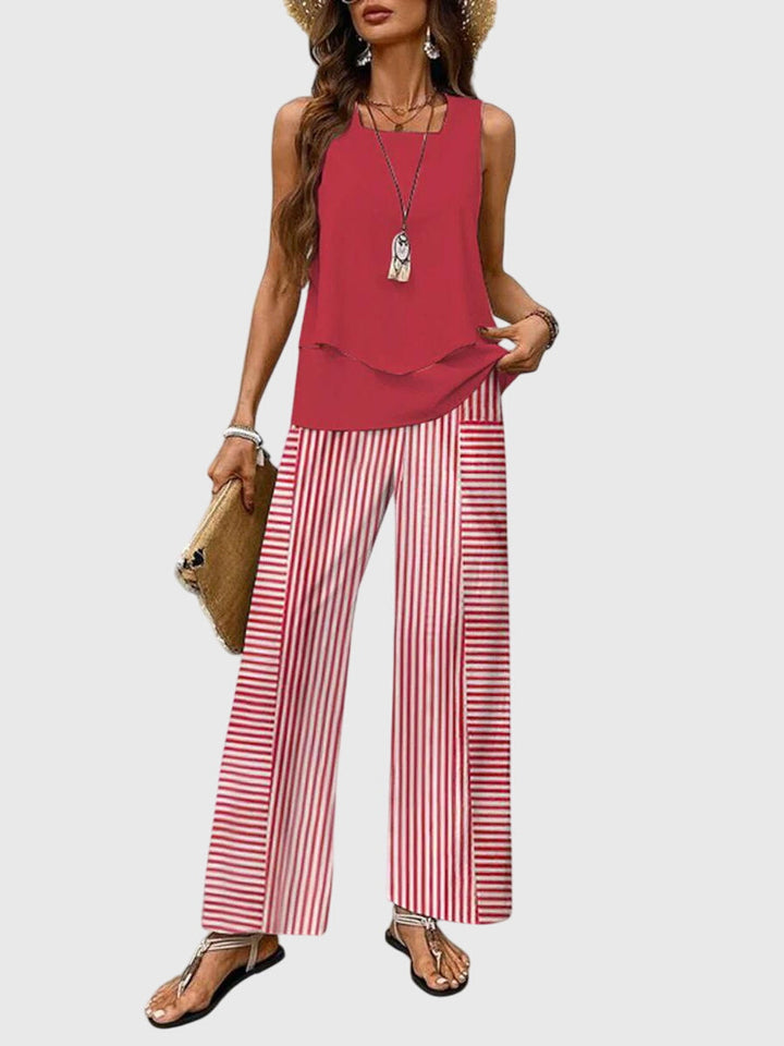 Elara · Ensemble d'été chic en 2 pièces