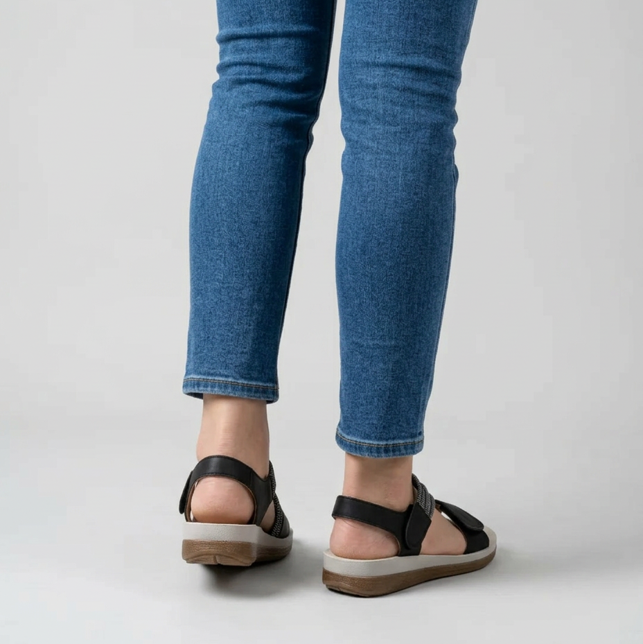Talia - Sandale confortable femme