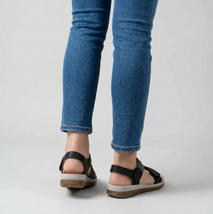 Talia - Sandale confortable femme