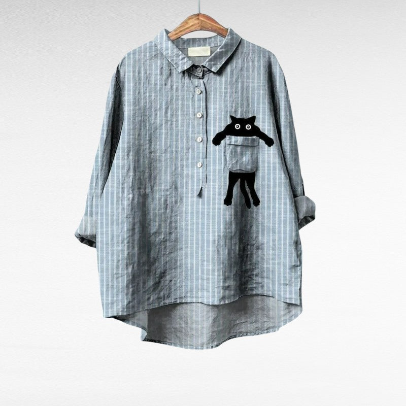 Chloé | Blouse d'été en lin élégante