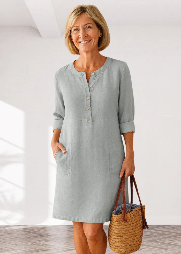 EVI | Robe décontractée pour femmes avec une coupe ample et un look intemporel pour tous les jours