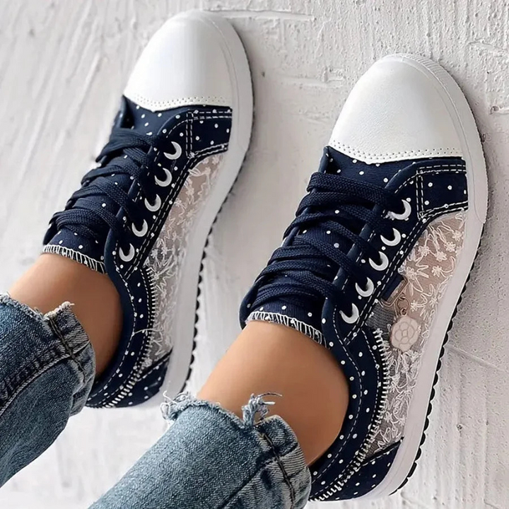 Elara · Baskets Élégantes en Dentelle