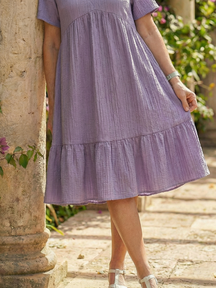 Delphinia | Robe Tissée Éase