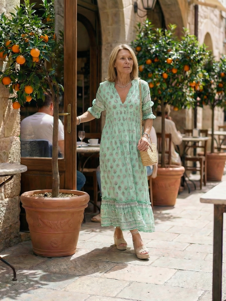 Maren | Robe de Marché de Jardin
