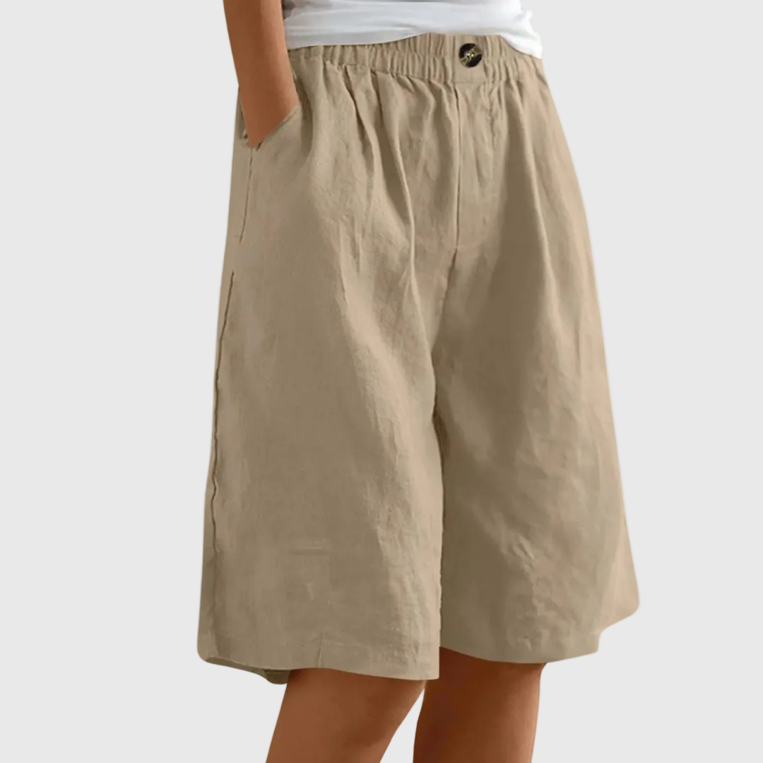 Shorts Amples Taille Élastique Ella