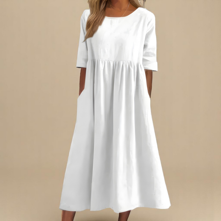 Robe Aérée En Coton Doux