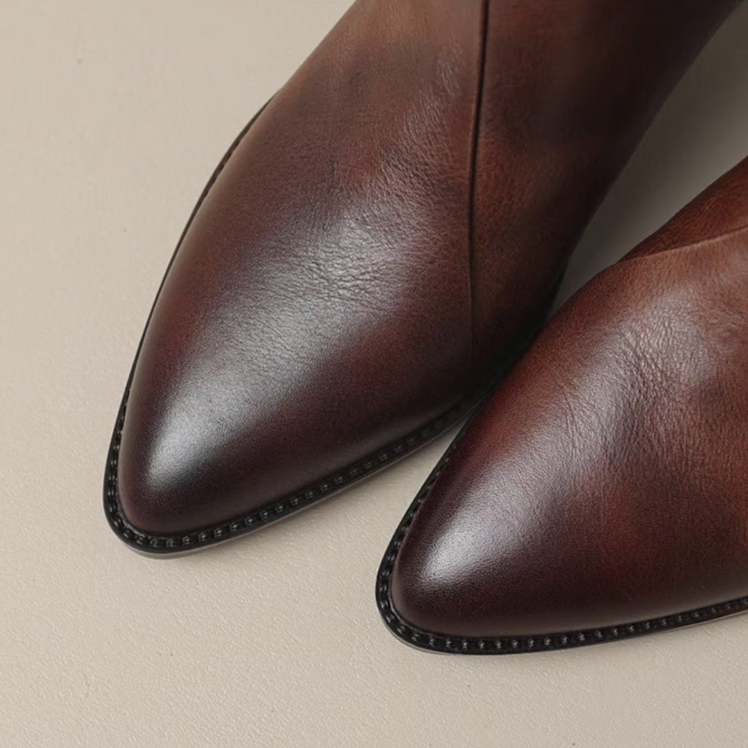Elara · Bottines Élégantes en Cuir Premium