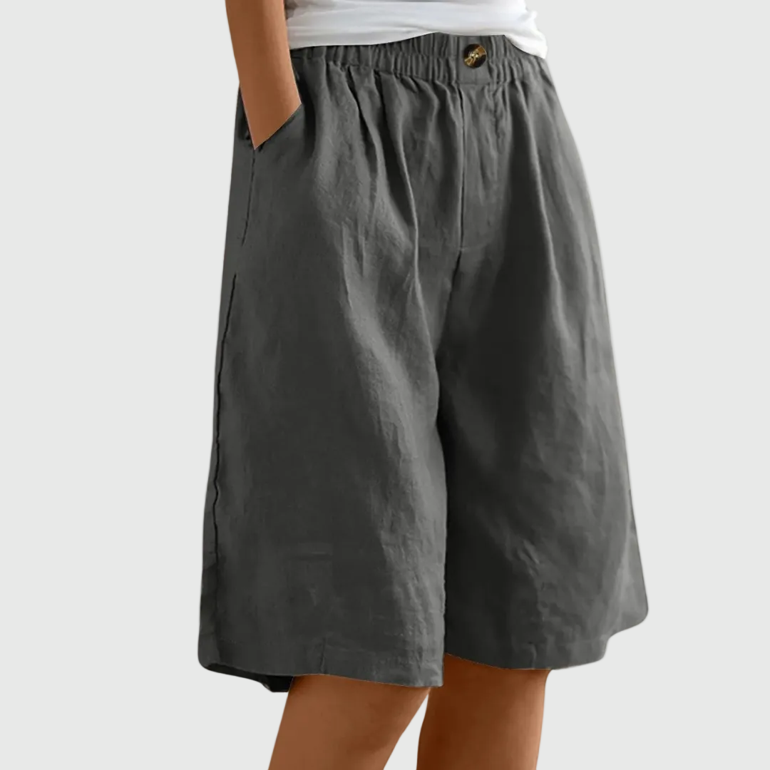 Shorts Amples Taille Élastique Ella