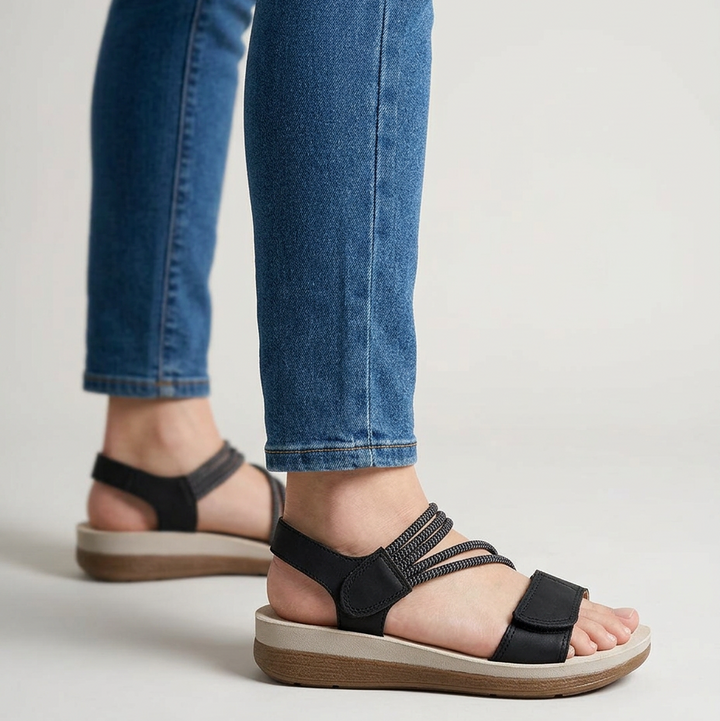 Talia - Sandale confortable femme