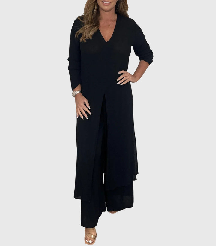 Olivia· Ensemble Élégant Deux Pièces