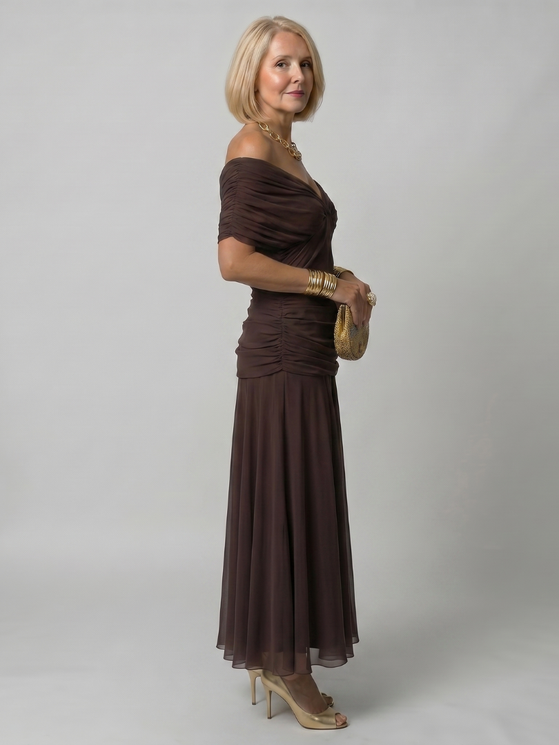 Calen | Robe Midi Off Shoulder