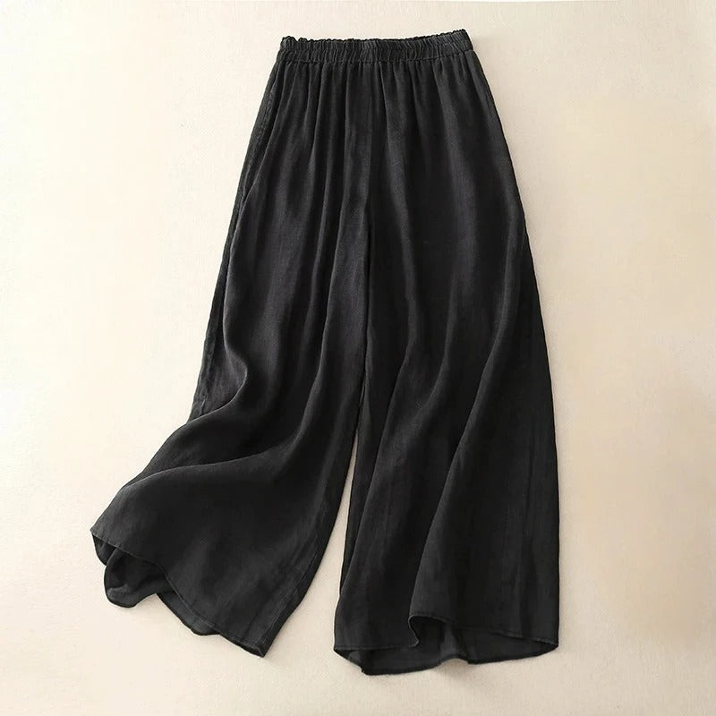 Elara · Pantalons Élégants en Lin