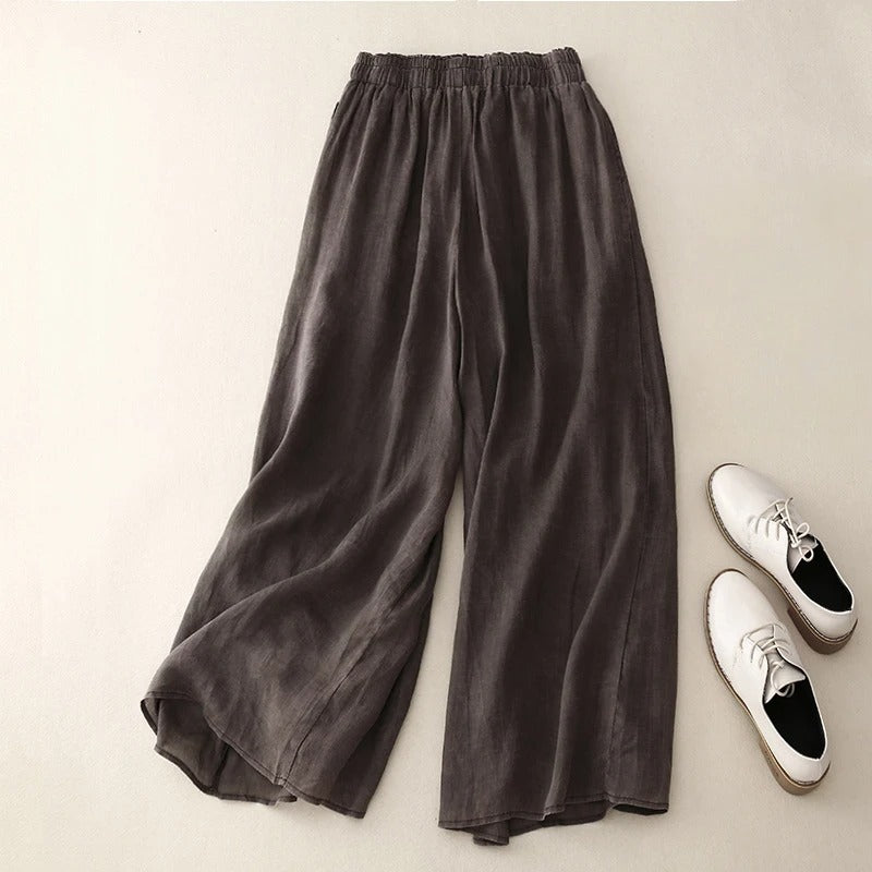 Elara · Pantalons Élégants en Lin