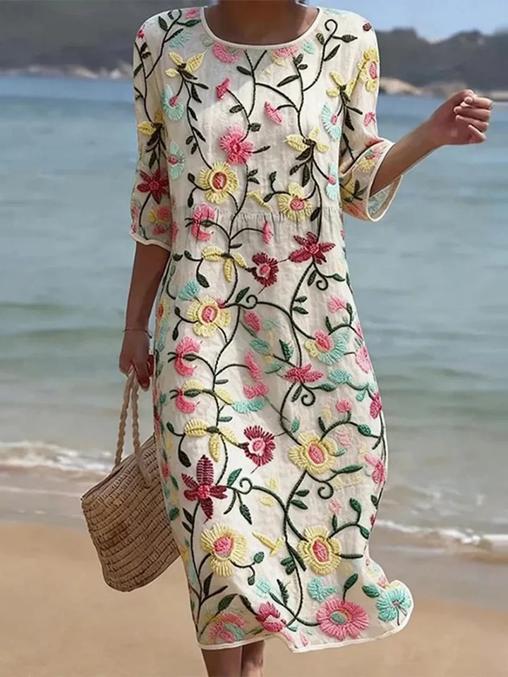 Elara · Robe Fleurie Chic