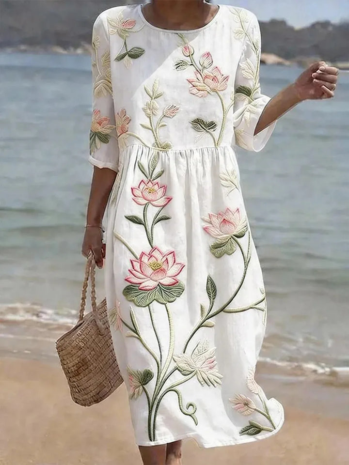 Elara · Robe Fleurie Chic
