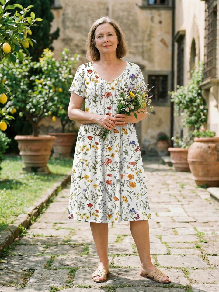 Florence | Robe Champ de Fleurs Sauvages