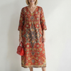 Carter | Robe Midi Patchwork Ease
