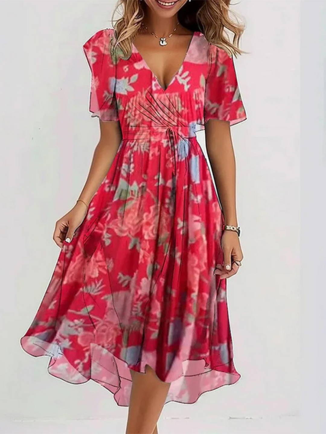 Matilda | Robe d'Été avec Couverture pour le Ventre