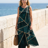 Saelle | Robe Midi Calme Marée
