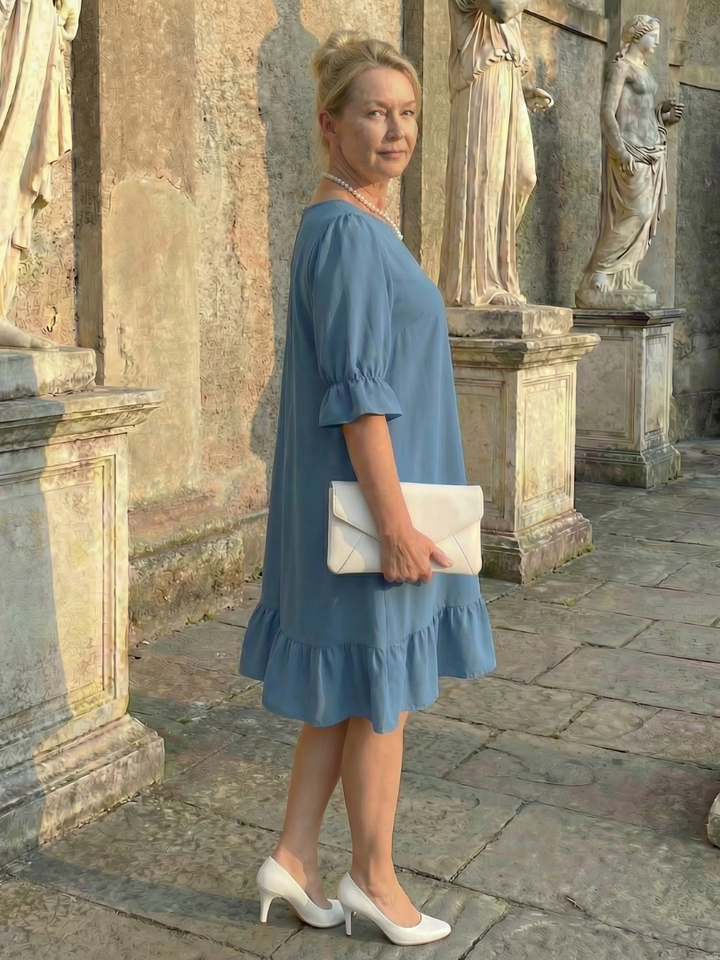 Daven | Robe de jour à volants