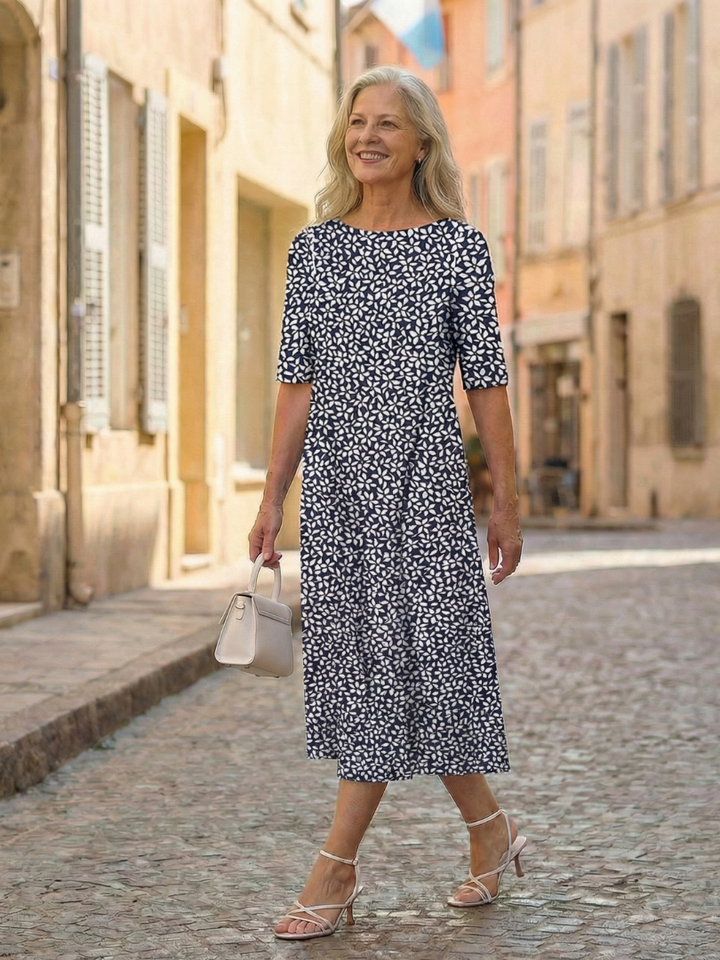 Uriah | Robe à Motif Côtier