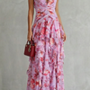 Marie | Robe Maxi à Col Halter