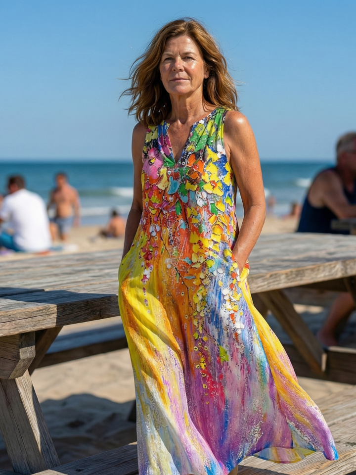 Alina | Robe Maxi D'été