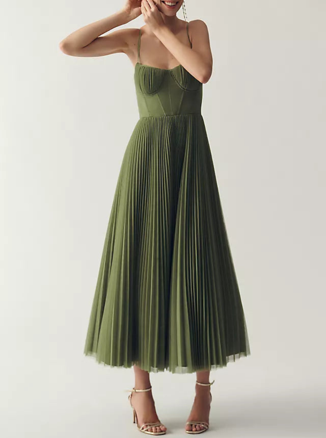 La Scintilla | Robe en tulle drapé élégamment