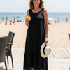 Ismerie | Robe Midi Drapeau Facile