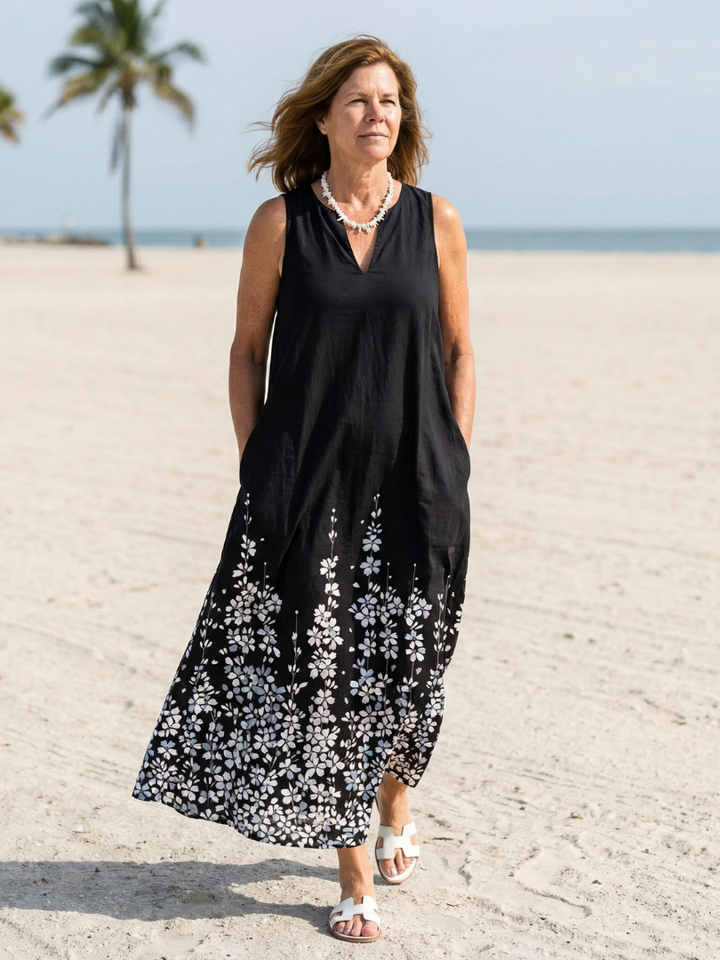 Elowra | Robe Maxi Nuit Douce