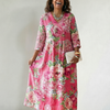 Freya | Robe Midi Fleurie