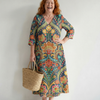 Lara | Robe Midi Jardin Facile