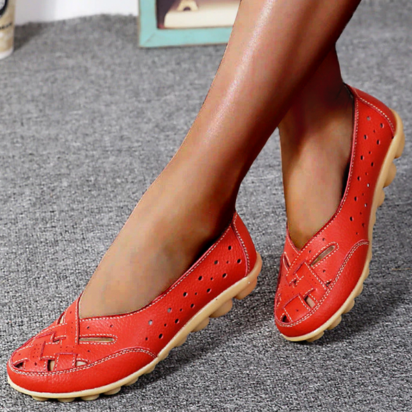 Elara · Mocassins Élégants en Cuir Respirant