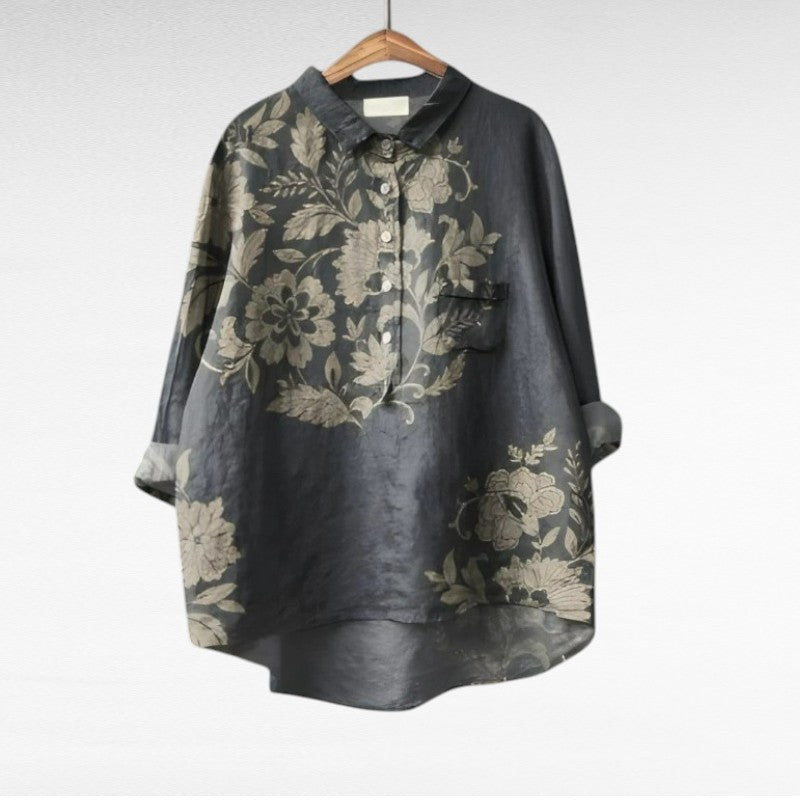 Celeste | Blouse d'été en lin élégante