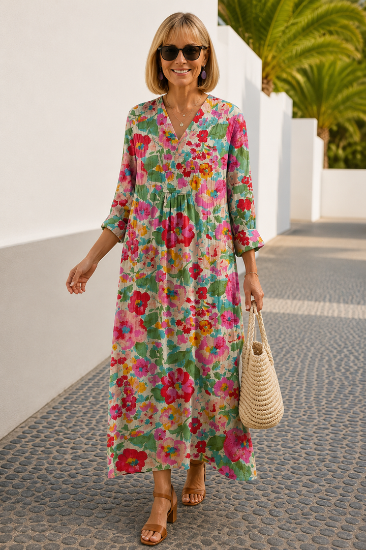 Elsie | Robe Midi Quotidienne