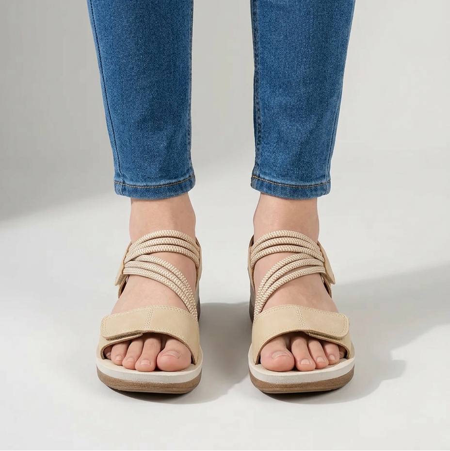 Talia - Sandale confortable femme