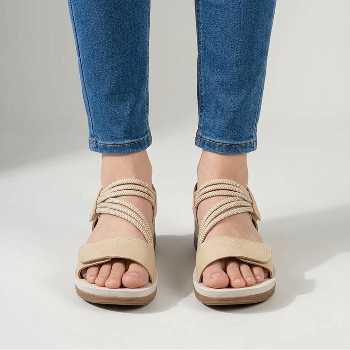 Talia - Sandale confortable femme