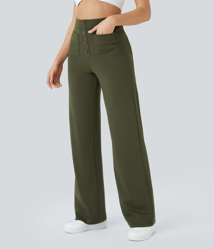Elara · Pantalons Élastiques Chic et Confortables
