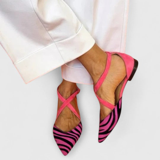 Elara · Ballerines Élégantes à Sangles
