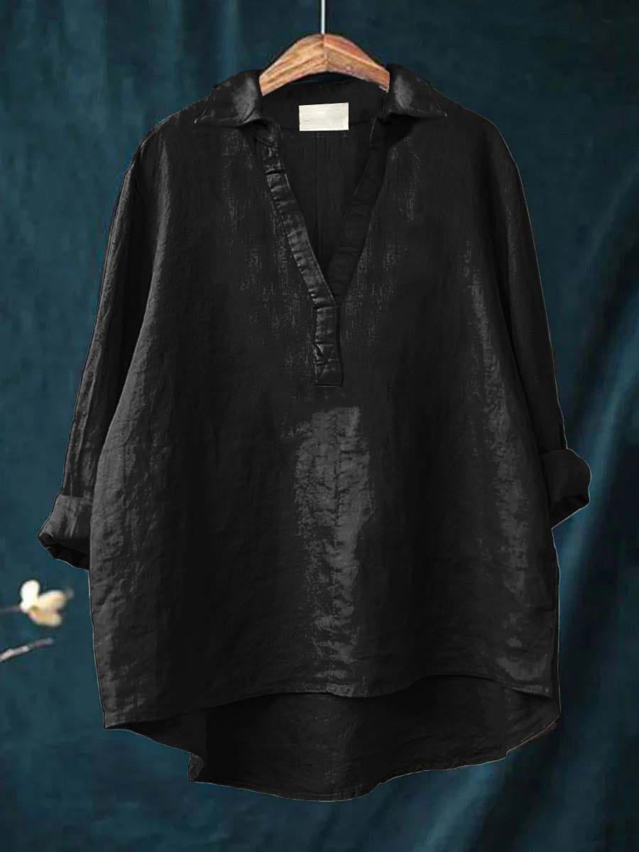 Andrea | Blouse d'été en lin élégant