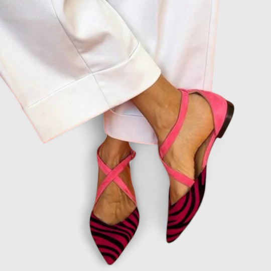 Elara · Ballerines Élégantes à Sangles