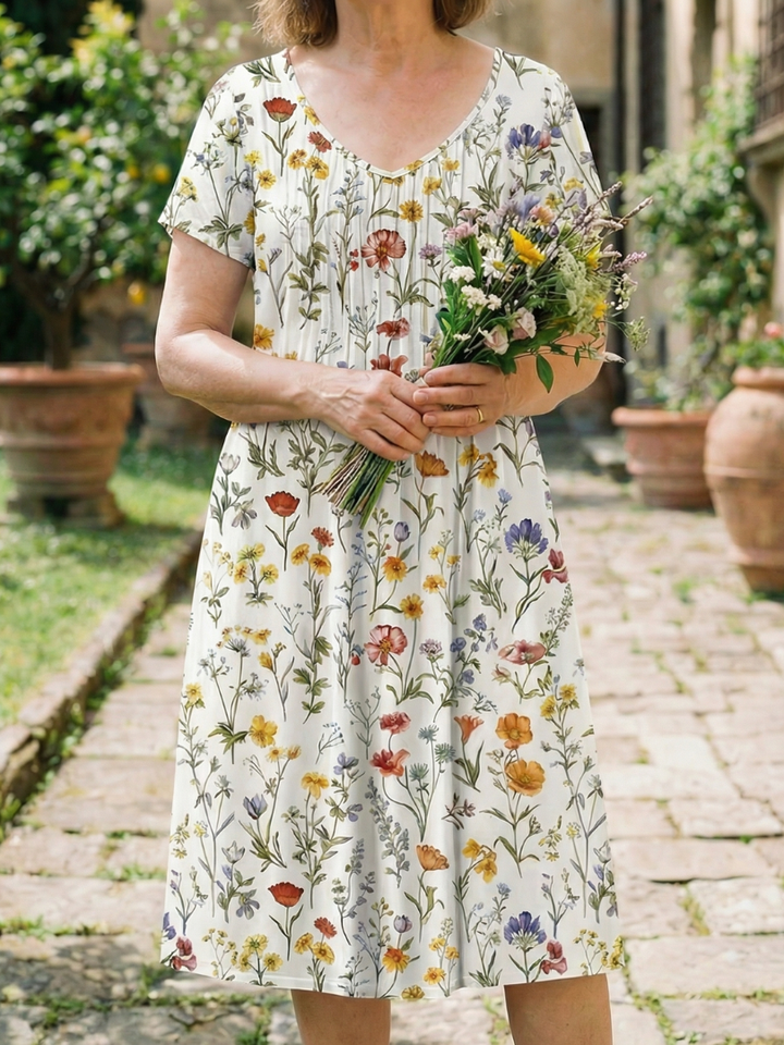 Florence | Robe Champ de Fleurs Sauvages