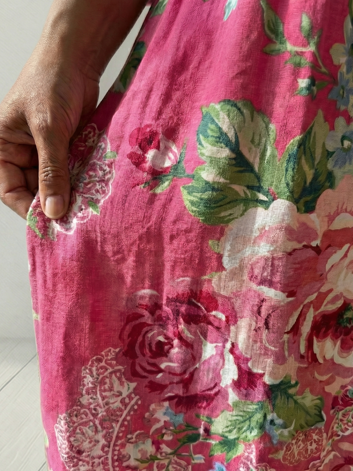Freya | Robe Midi Fleurie