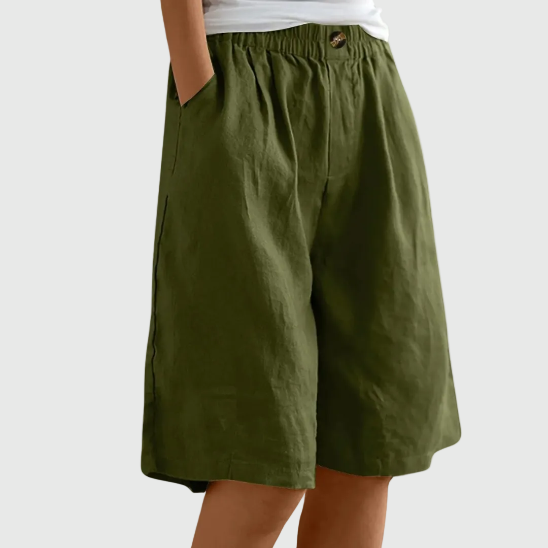 Shorts Amples Taille Élastique Ella