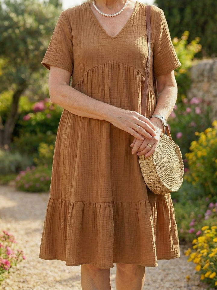 Delphinia | Robe Tissée Éase