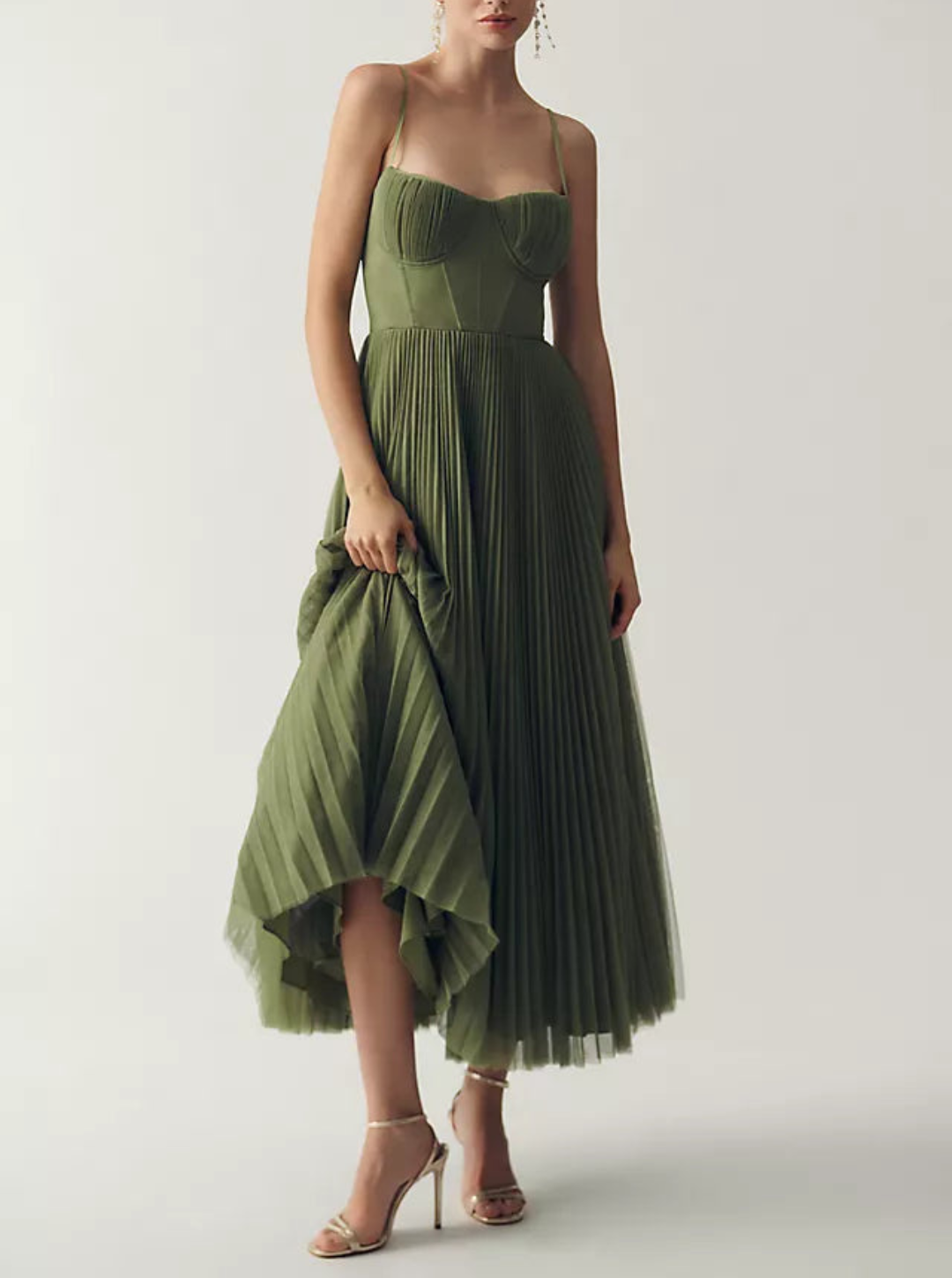 La Scintilla | Robe en tulle drapé élégamment