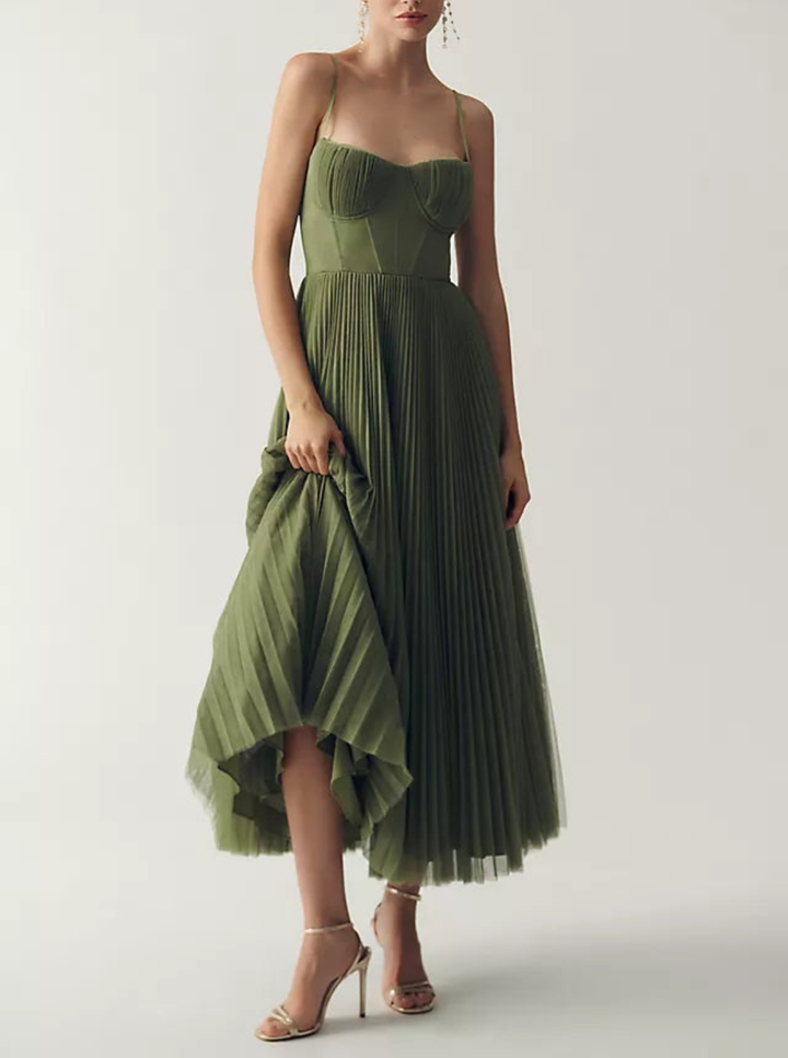 La Scintilla | Robe en tulle drapé élégamment