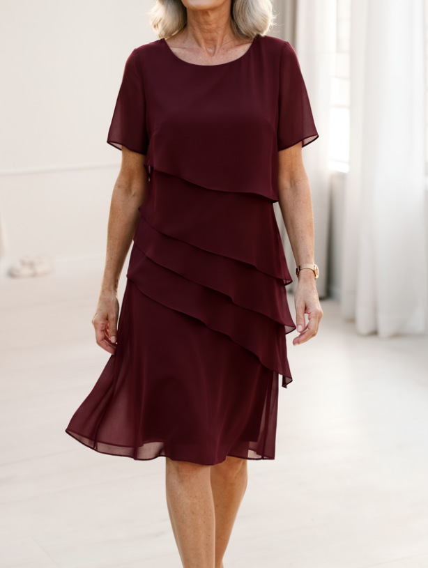 Juliette | Robe élégante et fluide avec volants