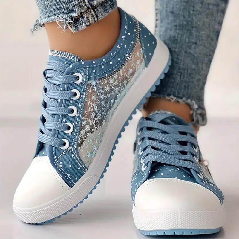 Elara · Baskets Élégantes en Dentelle